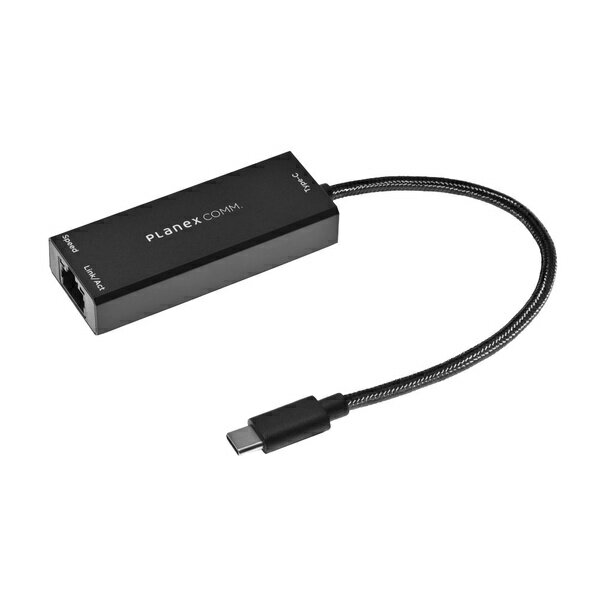 【送料無料】PLANEX USBC-LAN2500R3 USB Type-C 2.5Gbps USB有線LANアダプター【在庫目安:お取り寄せ】