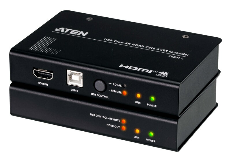 【送料無料】ATEN CE801 USB HDMI Cat 6 KVMエクステンダー（4K60p @ 70m）【在庫目安:お取り寄せ】| パソコン周辺機器 複合エクステンダー エクステンダー PC パソコン