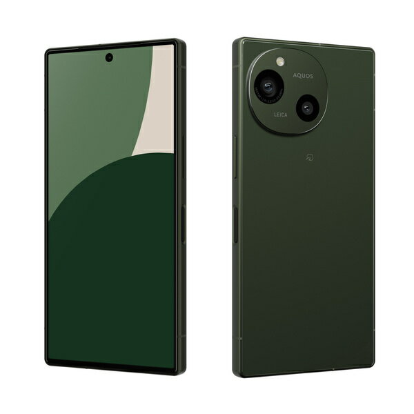 【在庫目安:あり】【送料無料】SHARP SHM28AXG SIMフリー端末 AQUOS R9 グリーン