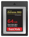 【送料無料】SDCFE-064G-JN4NN SanDisk エクストリーム プロ CFexpress Type B カード 64GB【在庫目安:お取り寄せ】
