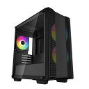 【送料無料】Deepcool R-CC360-BKAPM3-G-1 CC360 ARGB /Micro-ATXケース ブラックカラーモデル【在庫目安:お取り寄せ】