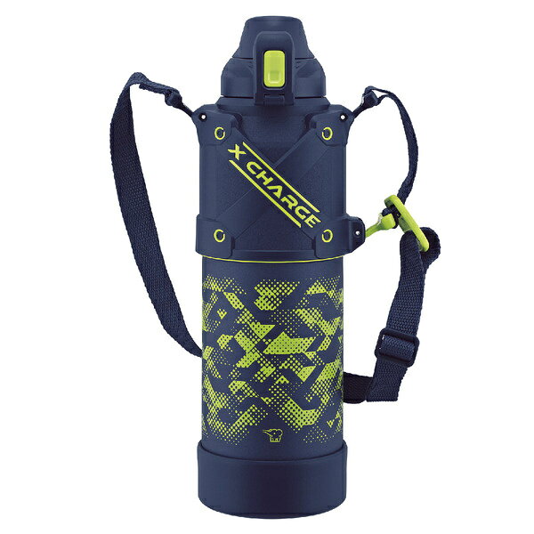 【送料無料】象印マホービン SD-HB15-AG ステンレスクールボトル 1.5L ライムブルー TUFF シームレスせん【在庫目安:お取り寄せ】