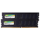 【送料無料】シリコンパワー SP016GBLFU266B22 メモリーモジュール 288pin U-DIMM DDR4-2666(PC4-21300) 8GB×...