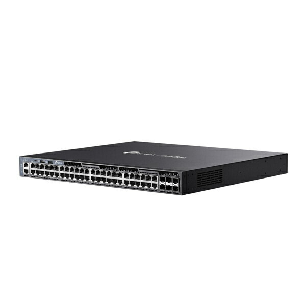 【送料無料】TP-LINK SG6654X(UN) Omada ギガビットポート×48 10G SFP+スロット×6 スタッカブルL3マネージスイッチ【在庫目安:お取り寄せ】