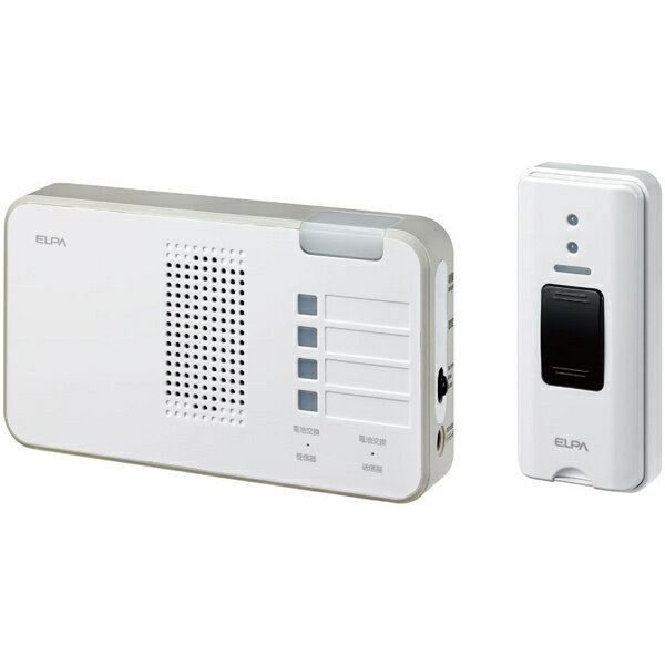 Intercoms - 【送料無料】ELPA EWS-S5230 ワイヤレスチャイムランプ付きセット【在庫目安:お取り寄せ】| 生活家電 インターホン インターフォン 防犯 交換 ドアホン ドアフォン ドアベル チャイム 呼び鈴 ピンポン 玄関