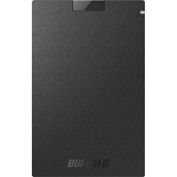 バッファロー SSD-PGC2.0U3-BC USB3.2(Gen1) ポータブルSSD Type-A＆C 2.0TB| パソコン周辺機器 外付けSSD 外付SSD 外付け 外付 SSD 耐久 省電力 フラッシュディスク フラッシュ