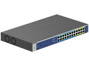 【在庫目安:あり】【送料無料】NETGEAR GS524UP-100AJS Ultra60 PoE+対応(480W)ギガビット24ポート アンマネージスイッチ