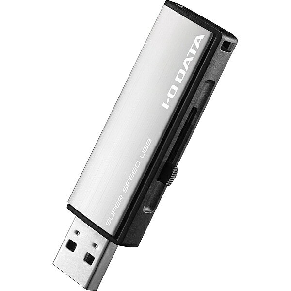 IODATA U3-AL32GR/WS USB3.1 Gen 1（USB3.0）/ USB2.0対応 アルミボディUSBメモリー ホワイトシルバー 32GB【在庫目安:お取り寄せ】| パソコン周辺機器 USBメモリー USBフラッシュメモリー USBメモリ USBフラッシュメモリ USB メモリ