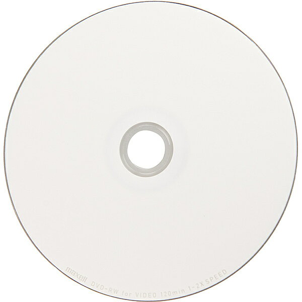 Maxell DW120WPA.5S 録画用DVD-RW 標準120分 1-2倍速 ワイドプリンタブルホワイト 1枚ずつ5mmプラケース入り 5枚パック【在庫目安:僅少】 3