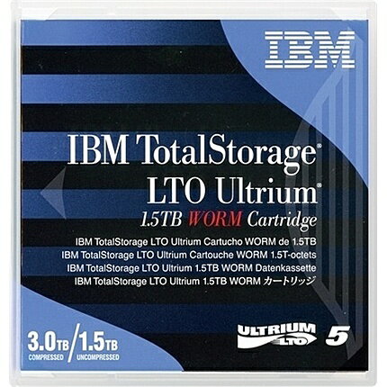 【送料無料】IBM 46X1292 LTO5テープカートリッジ 1.5TB/ 3.0TB WORM【在庫目安:お取り寄せ】