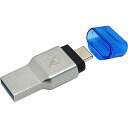 キングストン FCR-ML3C MobileLite Duo 3C USB 3.1 Gen 1 Type-C デュアルインターフェイス microSD リーダー【在庫目安:お取り寄せ】 パソコン周辺機器