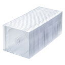 サンワサプライ FCD-PN30CLN Blu-ray・DVD・CDケース(30枚セット・クリア)【在庫目安:お取り寄せ】
