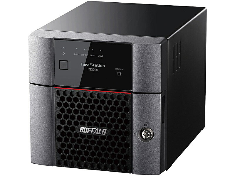 【在庫目安:あり】【送料無料】バッファロー TS3220DN0802 TeraStation TS3220DNシリーズ 2ベイデスクトップNAS 8TB| NAS RAID レイド