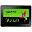 内蔵SSD SU630 960GB 2.5インチ 3D NAND SATA 6Gb /3年保証 ●仕様　　フォームファクタ　2.5インチ/NANDフラッシュ　3DQLC/寸法（奥行x幅x高さ）100.45x69.85x7mm/重量47.5g/インターフェイス　SATA6Gbps/シーケンシャルR/W性能　最大520/450MB/秒（実際の性能は、使用可能なSSDの容量、システムハードウェアおよびソフトウェアコンポーネント、およびその他の要因によって異なる場合があります）/MTBF　1500000時間 詳細スペック 電気用品安全法(本体)非対象 電気用品安全法(付属品等)付属品等無し 電気用品安全法(備考)付属品等無し