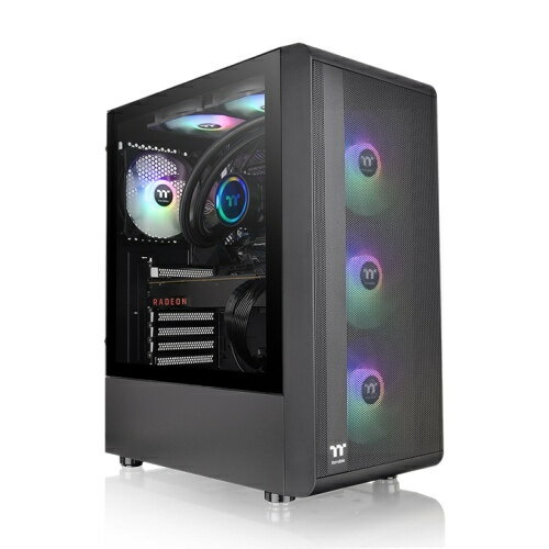 【送料無料】Thermaltake CA-1X2-00M1WN-00 ミドルタワー型PCケース S200 TG ARGB【在庫目安:お取り寄せ】