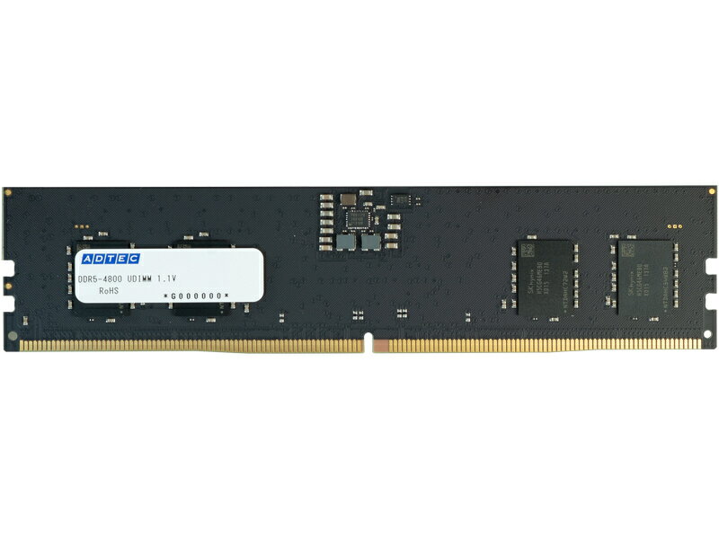 【送料無料】アドテック ADS4800D-32G DDR5-4800 UDIMM 32GB【在庫目安:お取り寄せ】