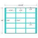 【送料無料】東洋印刷 MT12M タックフォームラベル 12 5/ 10インチ×10インチ 15面付(1ケース500折)【在庫目安:お取り寄せ】| ラベル シール シート シール印刷 プリンタ 自作(3)