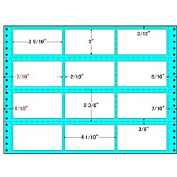 【送料無料】東洋印刷 M13H タックフォームラベル 13 6/ 10インチ×10インチ 12面付(1ケース500折)【在庫目安:お取り寄せ】| ラベル シール シート シール印刷 プリンタ 自作