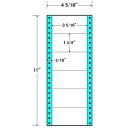 東洋印刷 MM4I タックフォームラベル 4 5/ 10インチ×11インチ 6面付(1ケース1000折)| ラベル シール シート シール印刷 プリンタ 自作