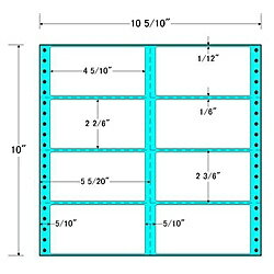 タックフォームラベル 10 5/10インチ×10インチ 8面付(1ケース500折)詳細スペックタイプ上質紙サイズ(規格外)105/10インチ×10インチ入数500折/ケース白色度78%GPN(グリーン購入ネットワーク)登録