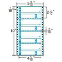 東洋印刷 MM5WA タックフォームラベル 5 5/ 10インチ×10インチ 4面付(1ケース1000折)| ラベル シール シート シール印刷 プリンタ 自作