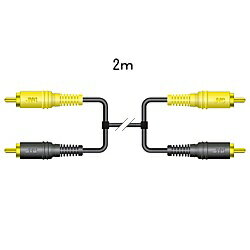 JVCケンウッド VX-14G ピンプラグX2-ピンプラグX2(2M)【在庫目安:お取り寄せ】 JVCケンウッド VX-14G ピンプラグX2-ピンプラグX2(2M)【在庫目安:お取り寄せ】