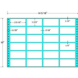 東洋印刷 MT14M タックフォームラベル 14 5/ 10インチ×10インチ 24面付(1ケース500折)| ラベル シール シート シール印刷 プリンタ 自作