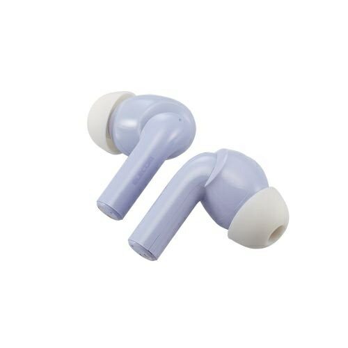【送料無料】ELECOM LBT-TWS15PU Bluetoothイヤホン/ 完全ワイヤレス/ ノイズキャンセリング対応/ TWS15シリーズ/ AAC対応/ パープル【在庫目安:お取り寄せ】