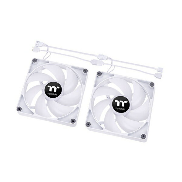 yzThermaltake CL-F154-PL14SW-A PCP[Xt@ CT140 ARGB Sync PC Cooling Fan White 2 Packy݌ɖڈ:񂹁z