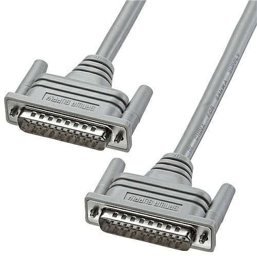 サンワサプライ KRS-001K2 RS-232Cケーブル（25pin/ モデム・TA・切替器・3m）【在庫目安:お取り寄せ】