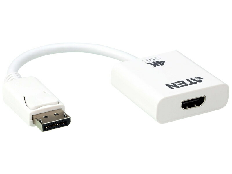 【送料無料】ATEN VC986B DisplayPort to True 4K HDMI Active Adapter【在庫目安:お取り寄せ】| パソコン周辺機器 グラフィック ビデオ オプション ビデオ パソコン PC