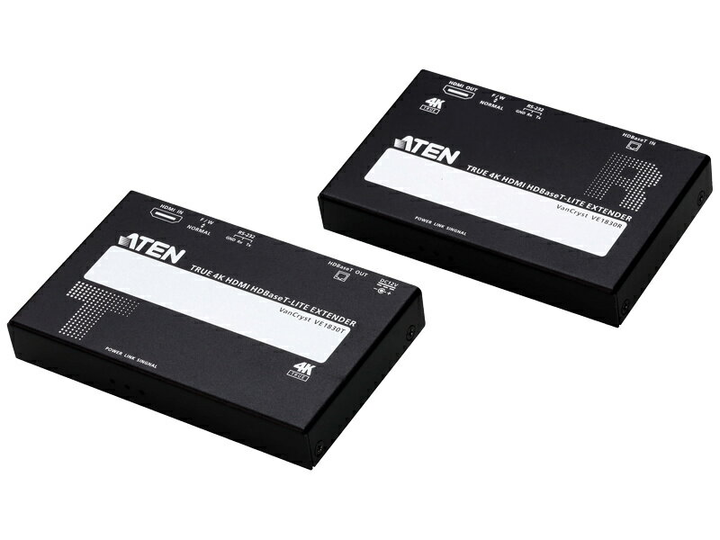 【送料無料】ATEN VE1830 HDMI HDBaseT-Liteエクステンダー（4K60p、POC対応）【在庫目安:お取り寄せ】