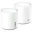 【送料無料】TP-LINK Deco X60(2-Pack)(JP) AX3000 メッシュWi-Fiシステム（2台セット）【在庫目安:お取り寄せ】