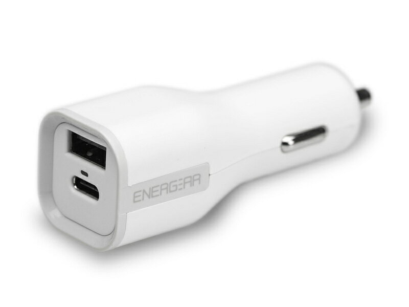 GOPPA GP-DCCA30SR/W USB PD認証USB Type-C ＆ USB standard-A 車載充電器 30W ホワイト【在庫目安:お取り寄せ】