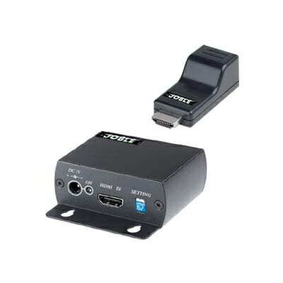 【送料無料】ジョブル HE01SE HDMI信号CAT5e伝送器 (小型受信器タイプ)【在庫目安:お取り寄せ】| パソコン周辺機器 複合エクステンダー エクステンダー PC パソコン