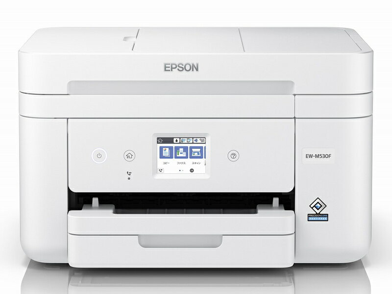 【送料無料】EPSON EW-M530F A4カラーインクジェット複合機/ Colorio/ 4色/ 有線・無線LAN/ Wi-Fi Direct/ 両面/ 2.4型タッチパネル【在庫目安:僅少】