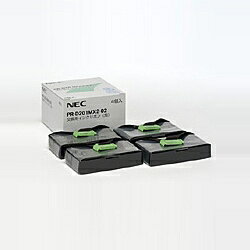 【送料無料】NEC PR-D201MX2-02 交換用インクリボン(黒)(4個入り)【在庫目安:お取り寄せ】