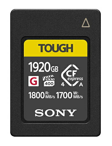 【送料無料】SONY(VAIO) CEA-G1920T CFexpress Type A メモリーカード 1920GB【在庫目安:お取り寄せ】