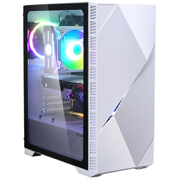 【送料無料】ZALMAN Z3 Iceberg White ATX Middle Tower Computer Case【在庫目安:お取り寄せ】