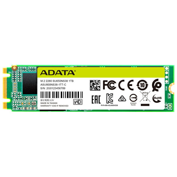 【送料無料】A-DATA Technology ASU650NS38-1TT-C Ultimate SU650 M.2 2280 SSD 1TB 読取 550MB/ s /書込 510MB/ s 3年保証【在庫目安:お取り寄せ】