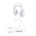 【送料無料】ELECOM HS-G09SUWH LEDハウジングゲーミングヘッドセット/ 両耳オーバーヘッド/ 50mmドライバ/ USB-A/ ホワイト【在庫...