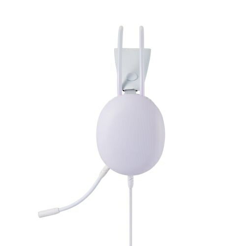 【送料無料】ELECOM HS-G09SUWH LEDハウジングゲーミングヘッドセット/ 両耳オーバーヘッド/ 50mmドライバ/ USB-A/ ホワイト【在庫目安:お取り寄せ】