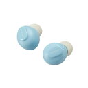 【送料無料】ELECOM LBT-TWS16CSBU Bluetoothイヤホン/ 完全ワイヤレス/ AAC対応/ 低遅延モード/ ラムネ【在庫目安:お取り寄せ】