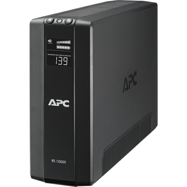 楽天PC＆家電《CaravanYU 楽天市場店》シュナイダーエレクトリックAPC 無停電電源装置 UPS ラインインタラクティブ給電 正弦波 1000VA/600W BR1000S-JP E| UPS 停電 電源 無停電