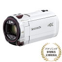 【在庫目安:あり】【送料無料】Panasonic HC-VX992MS-W デジタル4Kビデオカメラ ...