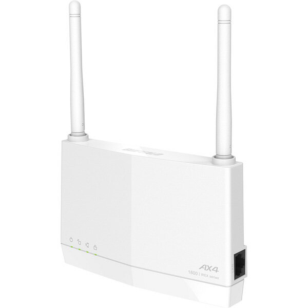 【在庫目安:あり】【送料無料】バッファロー WEX-1800AX4EA/D 無線LAN中継機 WiFi 11ax/ ac/ n/ a/ g/ b 1201 573Mbps WiFi6対応 外付けアンテナ