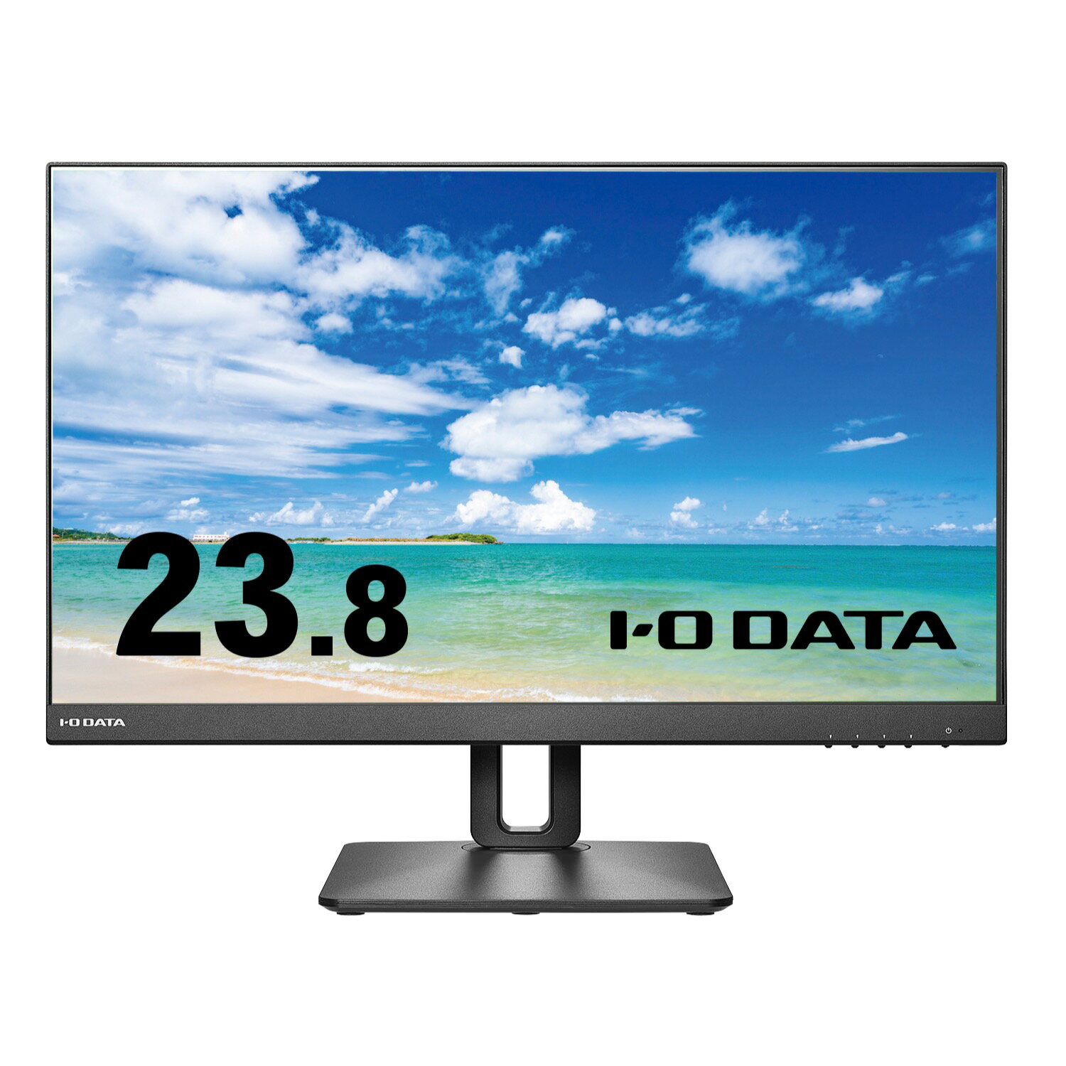 楽天PC＆家電《CaravanYU 楽天市場店》【在庫目安:あり】【送料無料】IODATA EX-D241SD-F ワイド液晶ディスプレイ 23.8型/ 1920×1080/ HDMI、DisplayPort/ ブラック/ スピーカー：あり/ 見やすい位置に調整できる/ 100Hz対応＆フリースタイルスタンド| 家電 ディスプレイ ディスプレー モニター モニタ