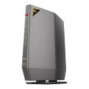 【在庫目安:あり】【送料無料】バッファロー WSR-5400XE6/D 無線LAN親機 WiFiルーター 11ax/ ac/ n/ a/ g/ b 2401＋2401+573Mbps WiFi6E/ Ipv6対応 ネット脅威ブロッカー2ベーシック搭載 チタニウムグレー