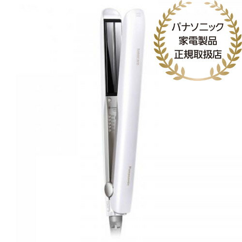 【在庫目安:あり】【送料無料】Panasonic EH-HS0J-W ストレートアイロン　ナノケア（白）| ドライヤー ヘアケア アイロン 髪