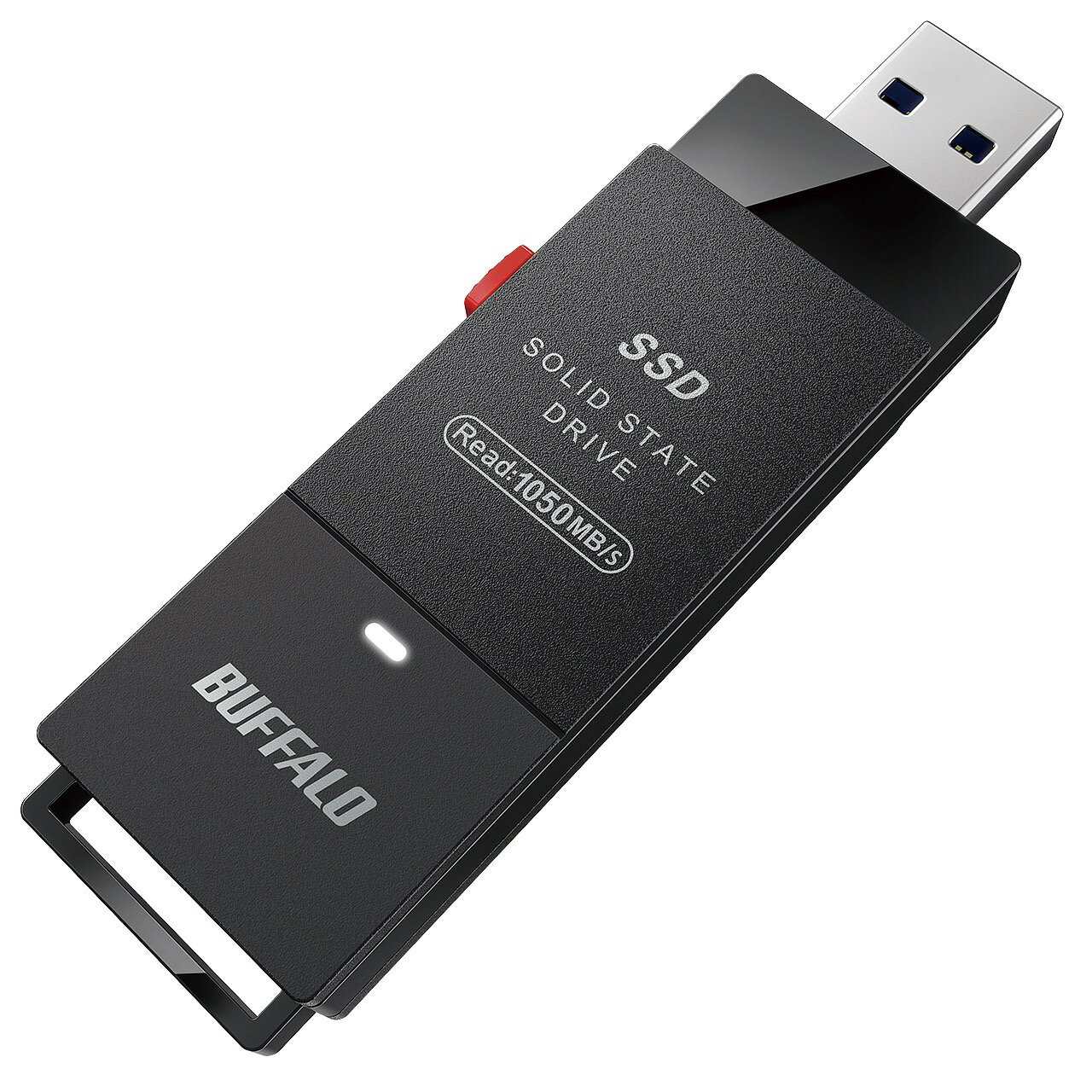 【在庫目安:あり】【送料無料】バッファロー SSD-SCH250U3BA/D USB3.2（Gen2）対応 TV録画 スティックSSD 250GB ブラック USB Type-Cコネクタ付属